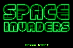 Space Invaders screenshot 3 for GameBoy Advance